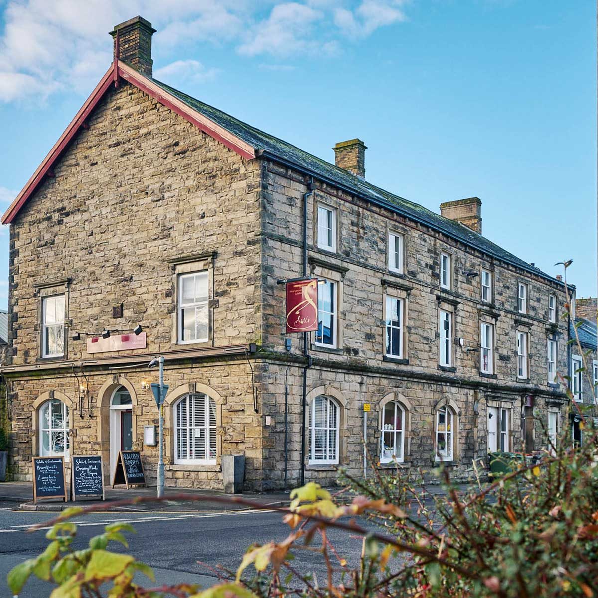 Shill's of Cockermouth, the stone corner building on South Street